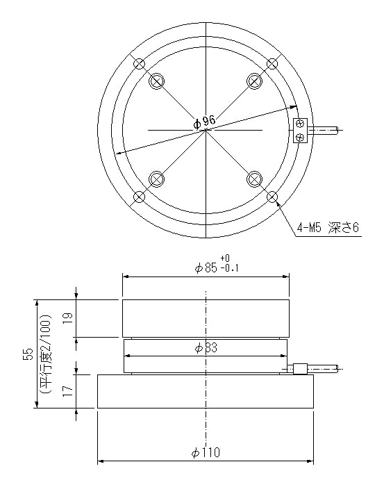 LCF寸法図